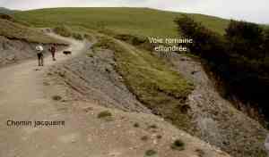 les deux voies Route Charlemagne CHAR