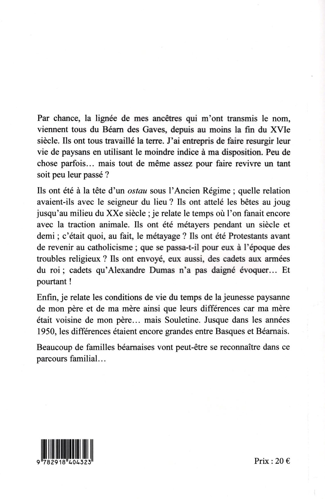 Une famille de paysans béarnais à travers les siècles – Image 2