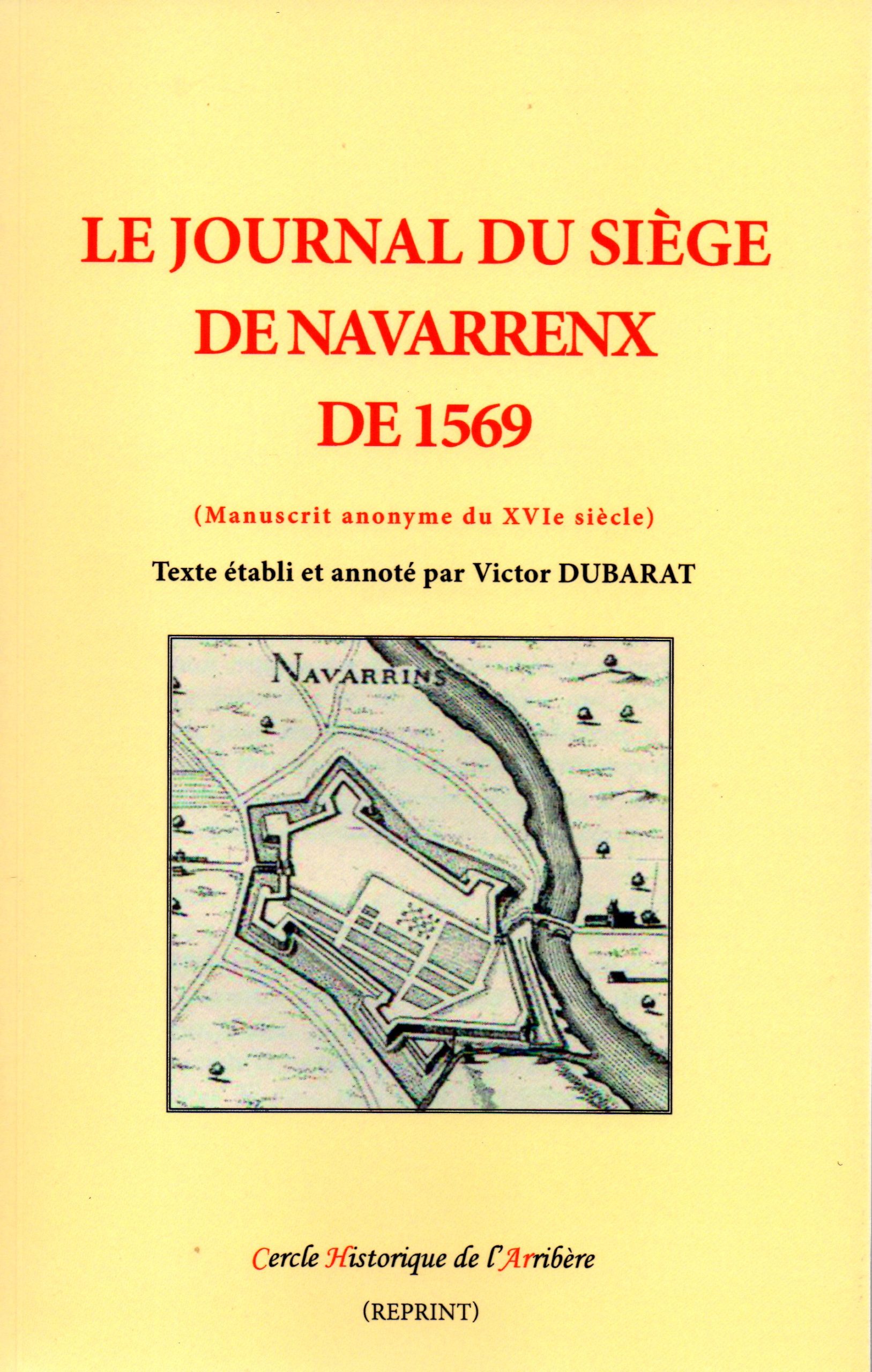 Journal du siège de Navarrenx de 1569